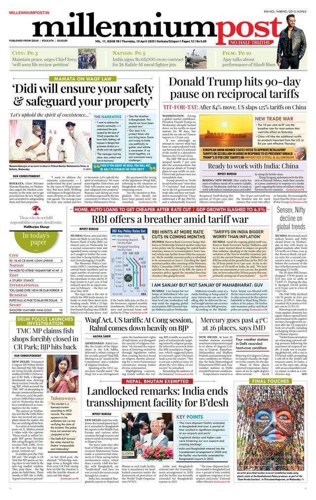 Millennium Post Kolkata