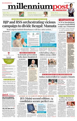 Millennium Post Kolkata