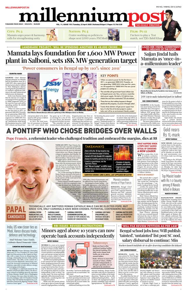 Millennium Post Kolkata