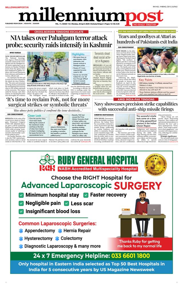 Millennium Post Kolkata