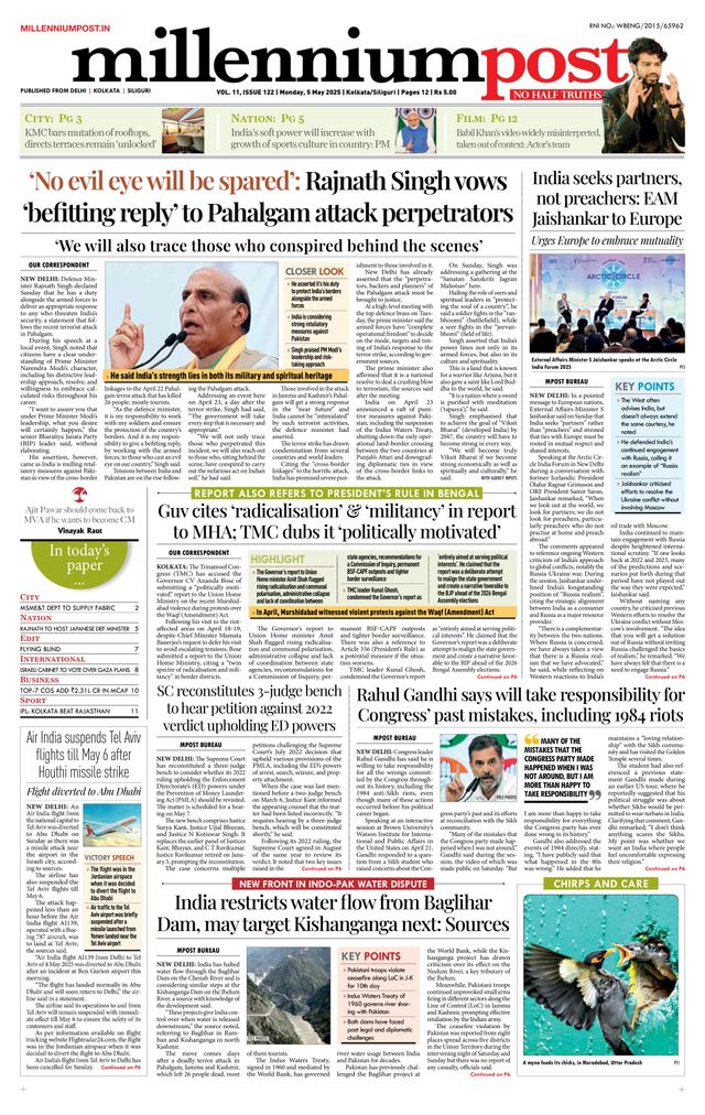 Millennium Post Kolkata