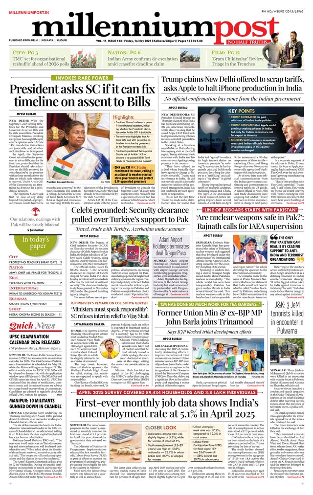 Millennium Post Kolkata