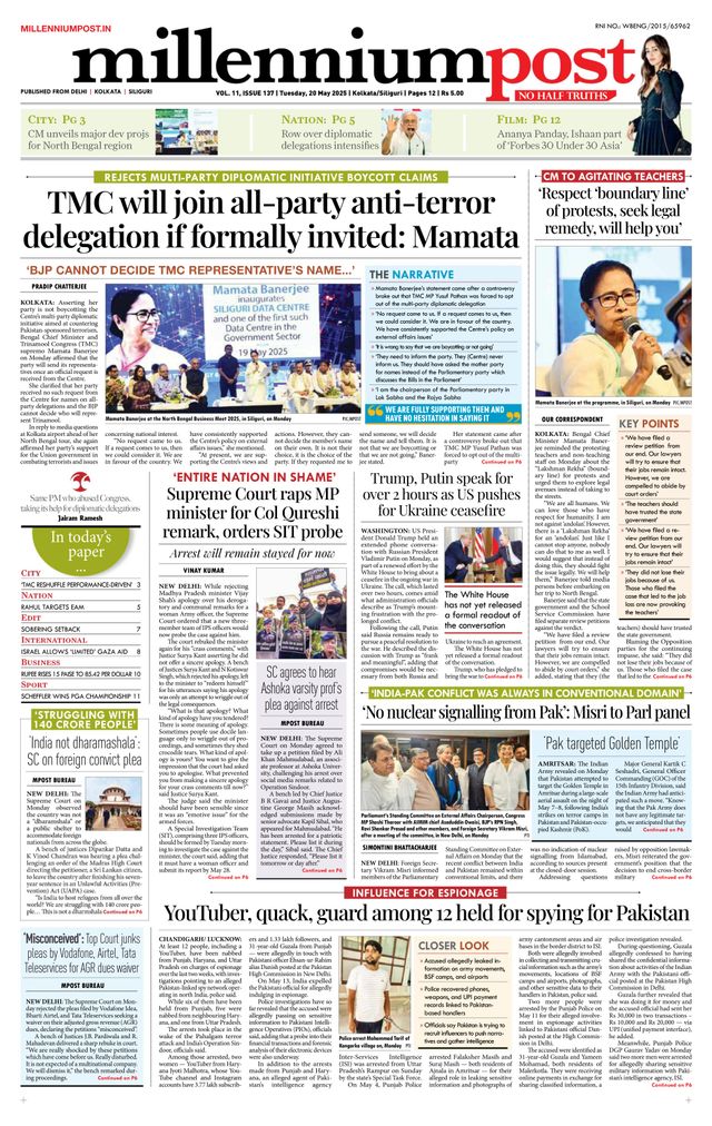 Millennium Post Kolkata