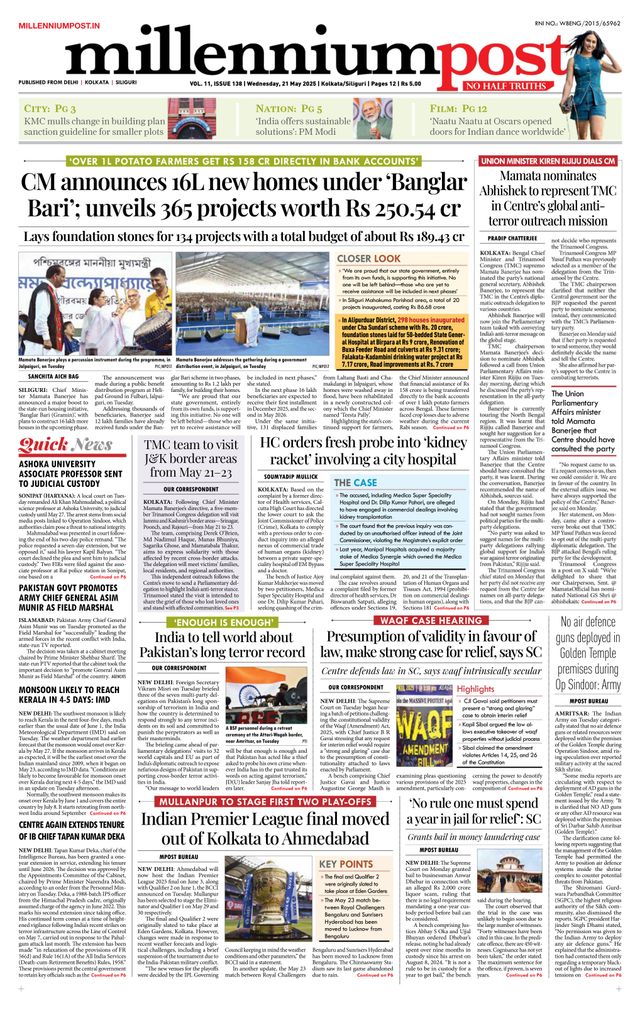 Millennium Post Kolkata