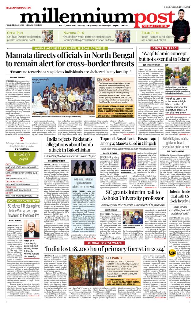 Millennium Post Kolkata