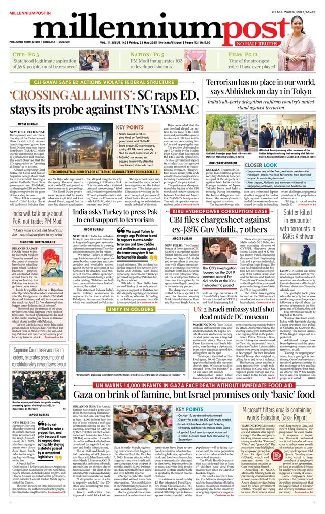 Millennium Post Kolkata