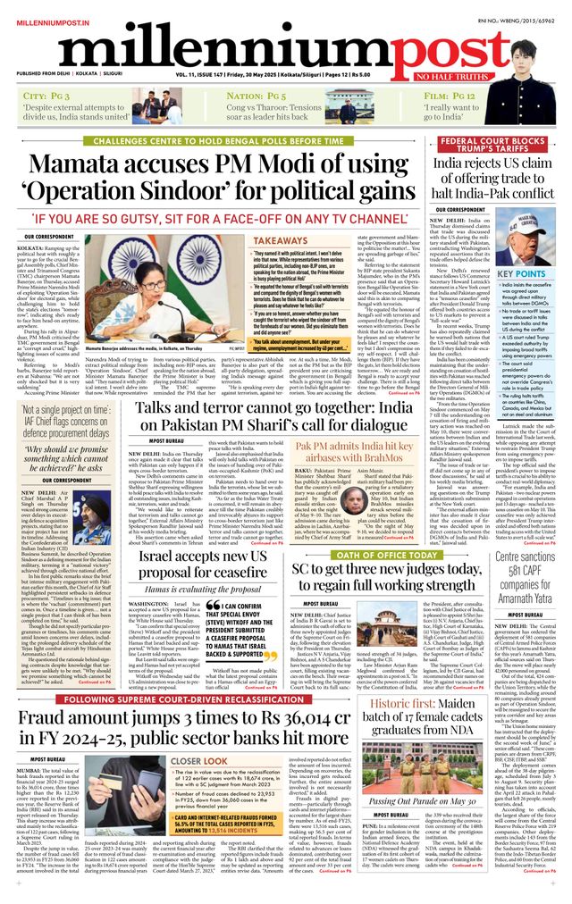 Millennium Post Kolkata