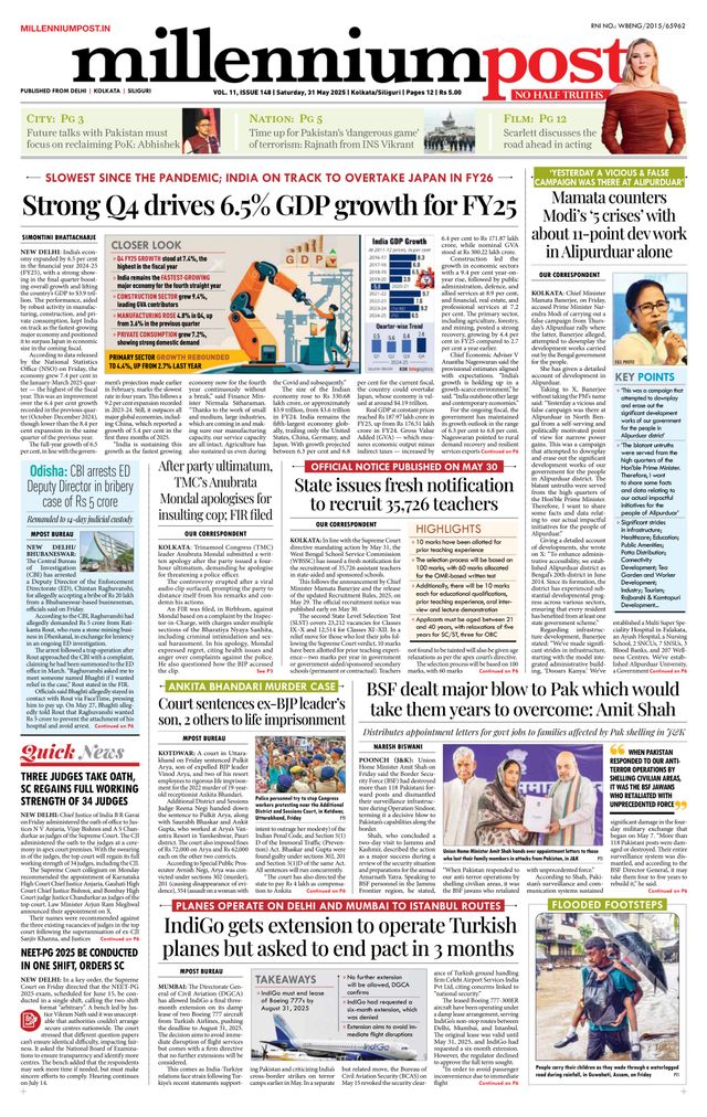Millennium Post Kolkata