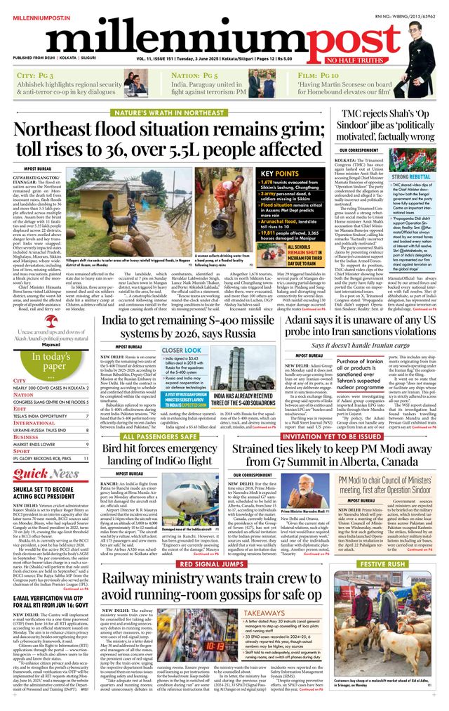 Millennium Post Kolkata