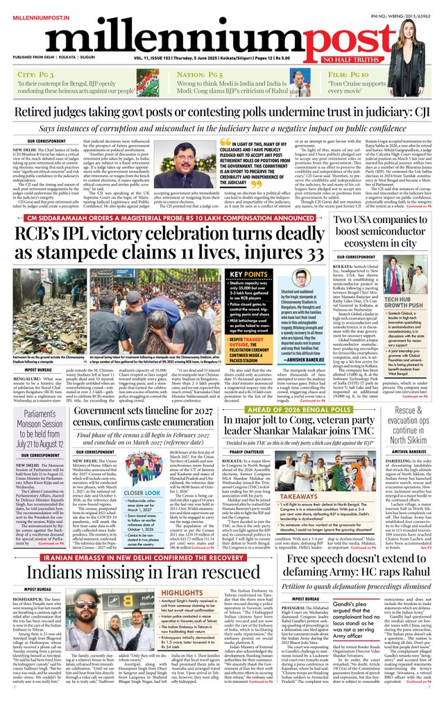 Millennium Post Kolkata
