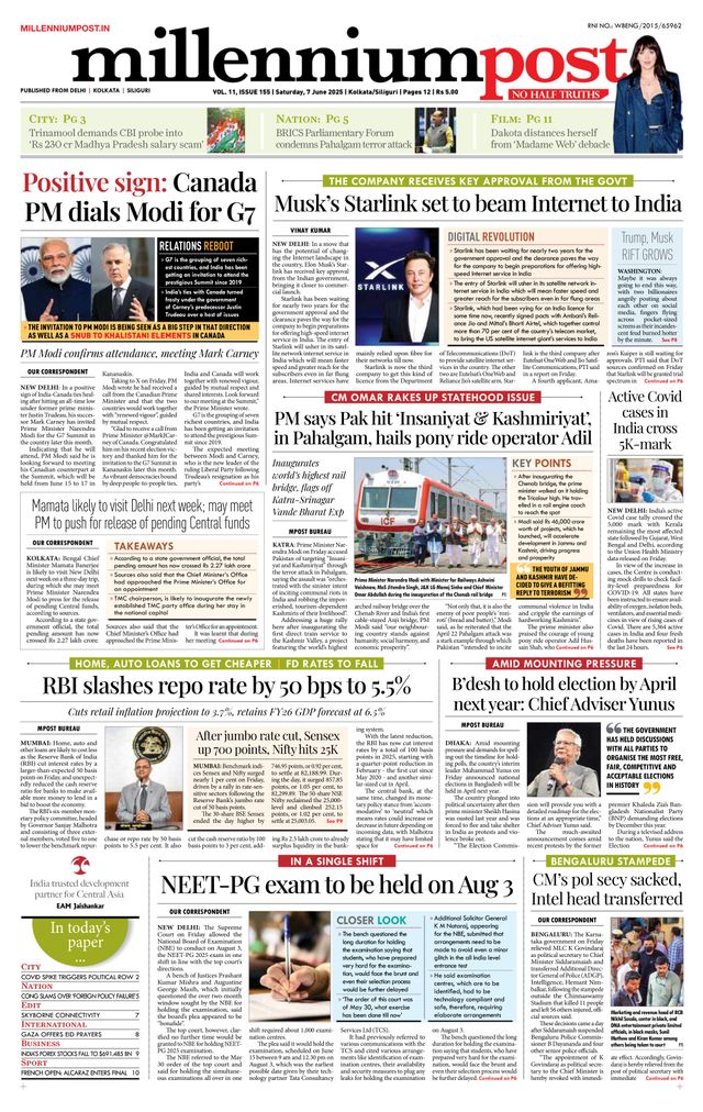 Millennium Post Kolkata