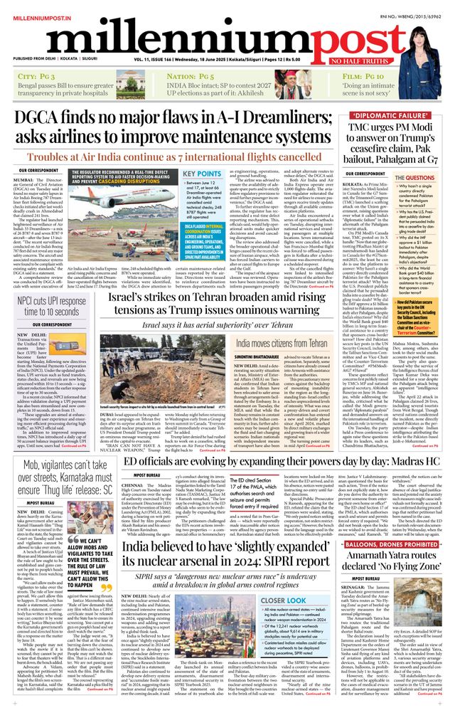 Millennium Post Kolkata