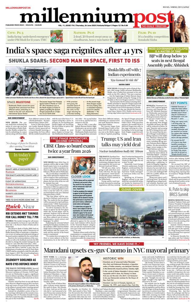 Millennium Post Kolkata