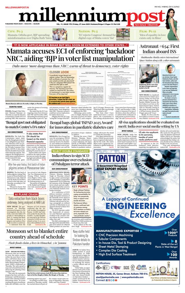 Millennium Post Kolkata