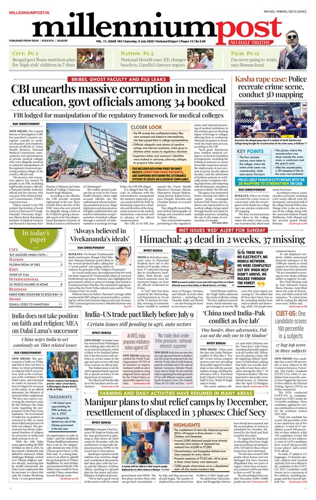 Millennium Post Kolkata