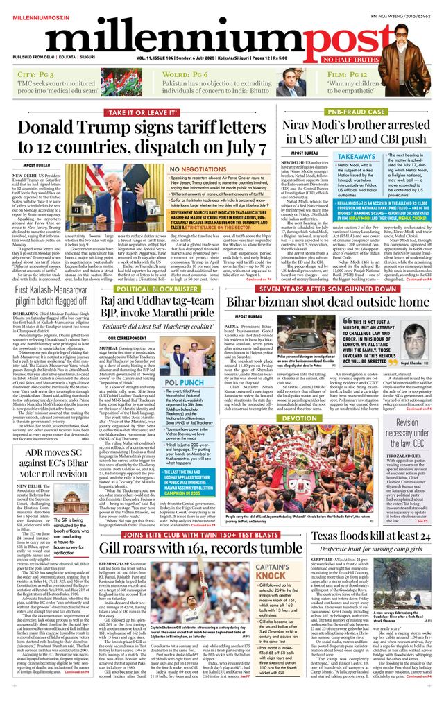 Millennium Post Kolkata
