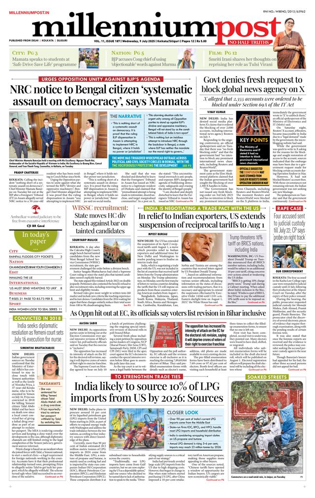 Millennium Post Kolkata