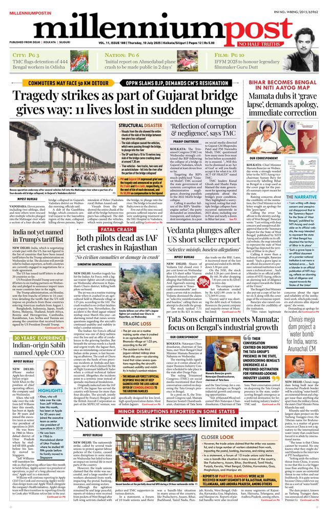 Millennium Post Kolkata