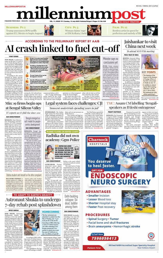 Millennium Post Kolkata