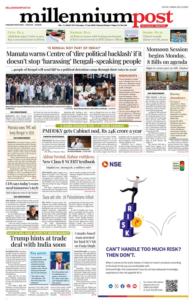 Millennium Post Kolkata