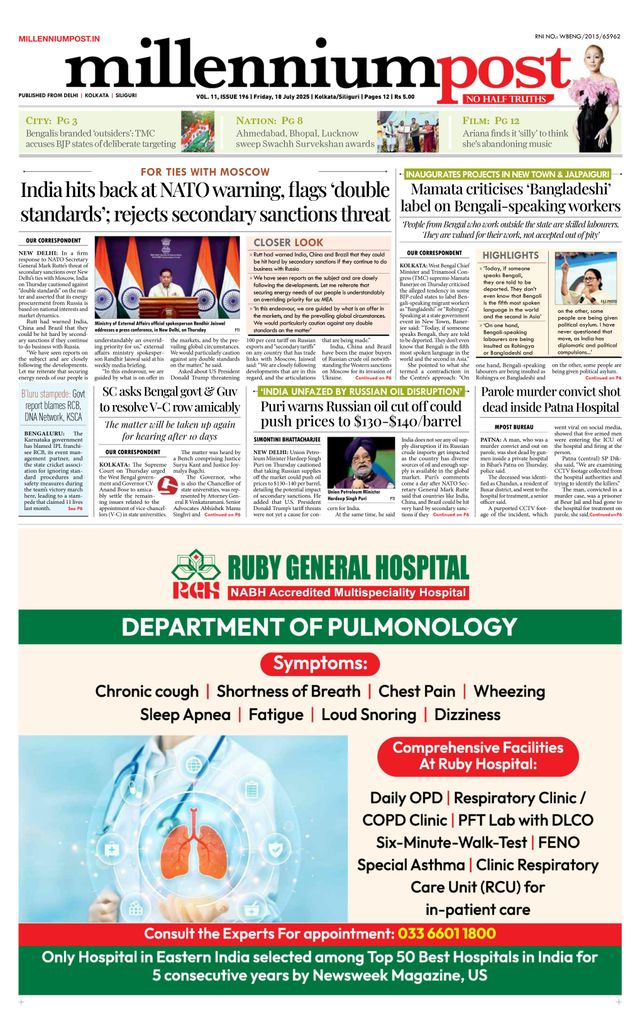 Millennium Post Kolkata