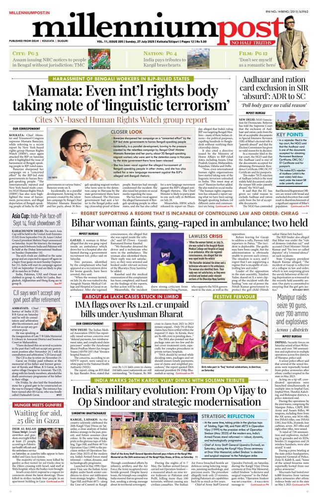 Millennium Post Kolkata