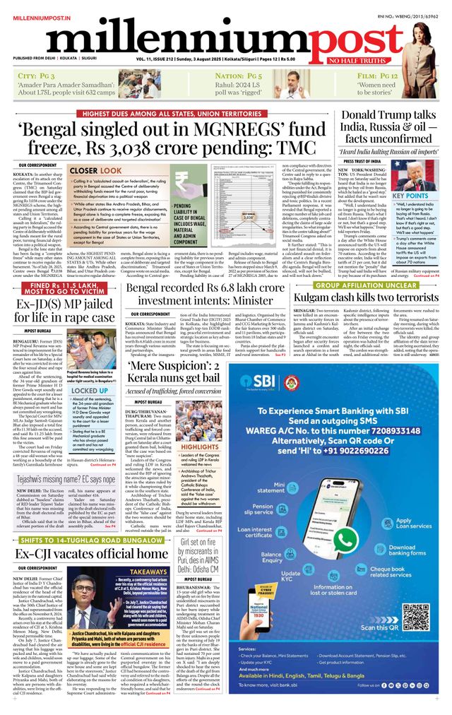 Millennium Post Kolkata