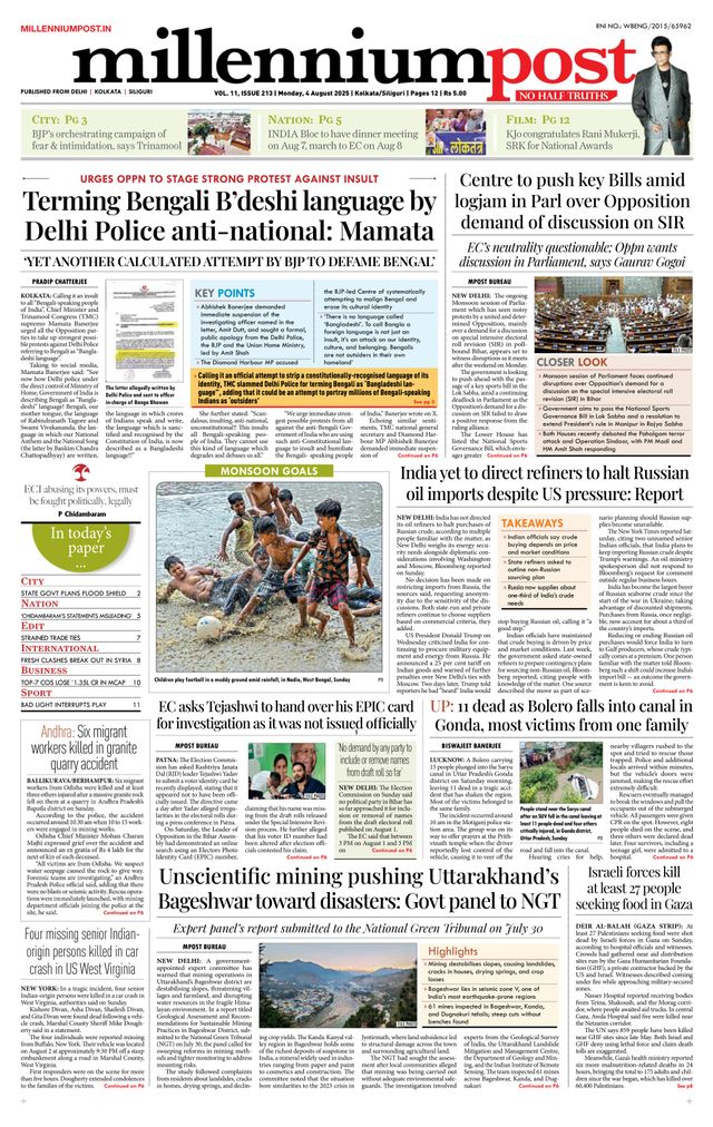 Millennium Post Kolkata