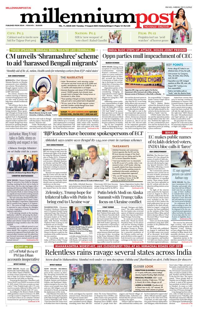 Millennium Post Kolkata