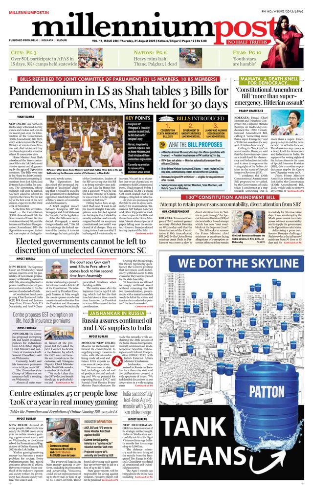 Millennium Post Kolkata