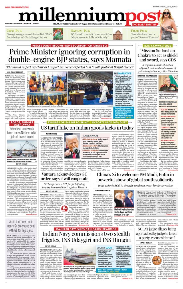 Millennium Post Kolkata