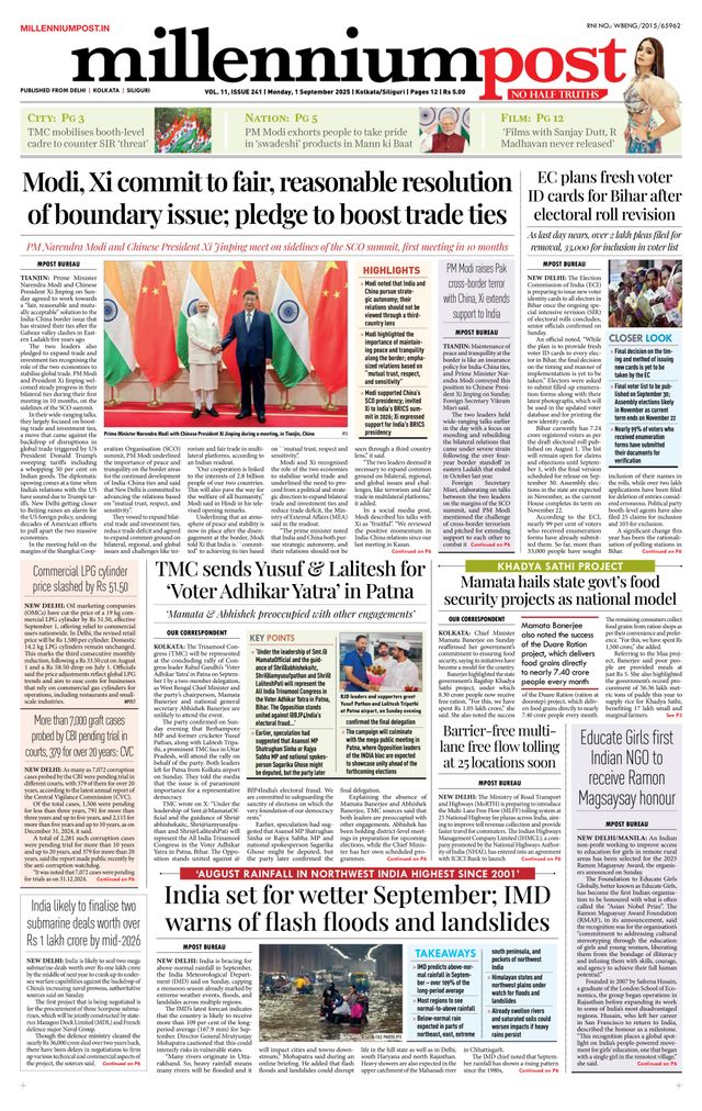 Millennium Post Kolkata