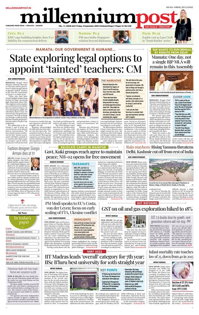 Millennium Post Kolkata