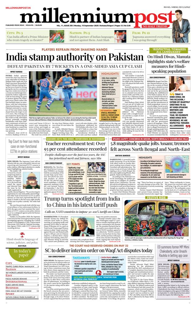 Millennium Post Kolkata