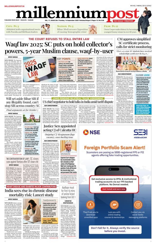 Millennium Post Kolkata