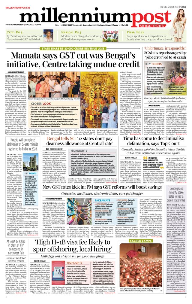 Millennium Post Kolkata