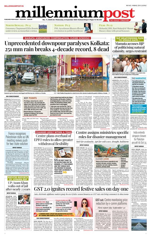 Millennium Post Kolkata