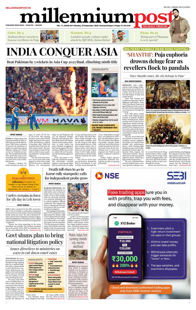 Millennium Post Kolkata