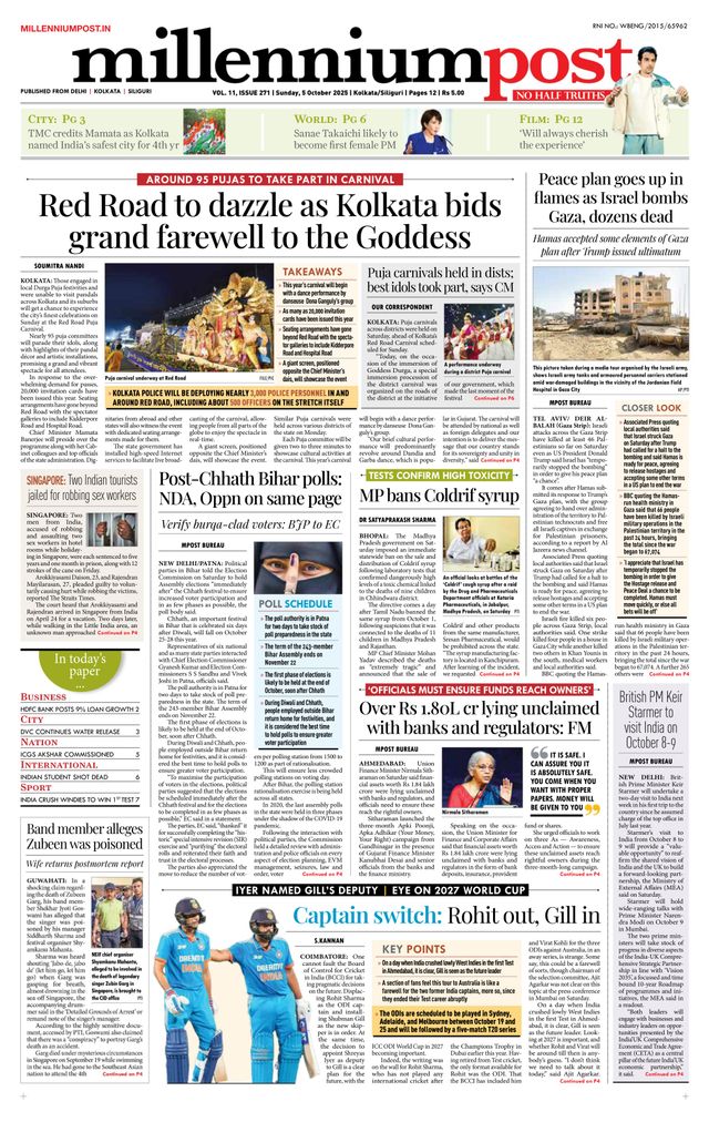 Millennium Post Kolkata