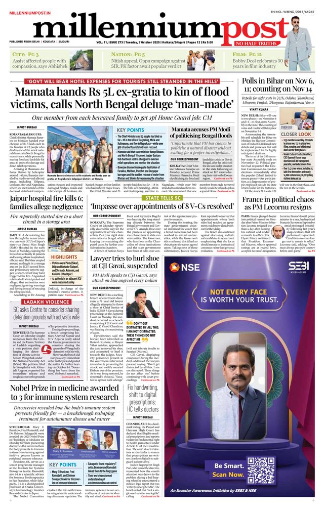 Millennium Post Kolkata