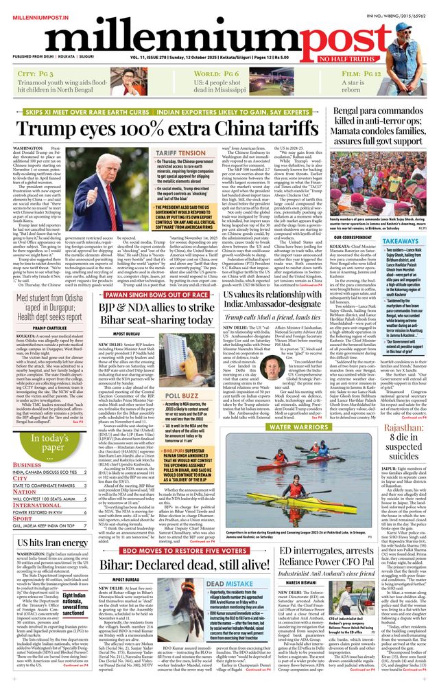 Millennium Post Kolkata