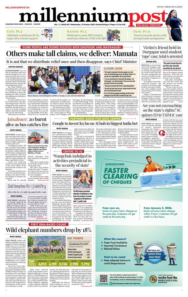 Millennium Post Kolkata