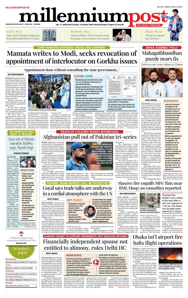 Millennium Post Kolkata