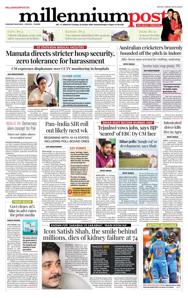 Millennium Post Kolkata