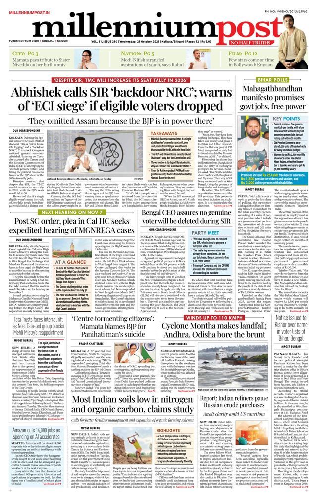 Millennium Post Kolkata