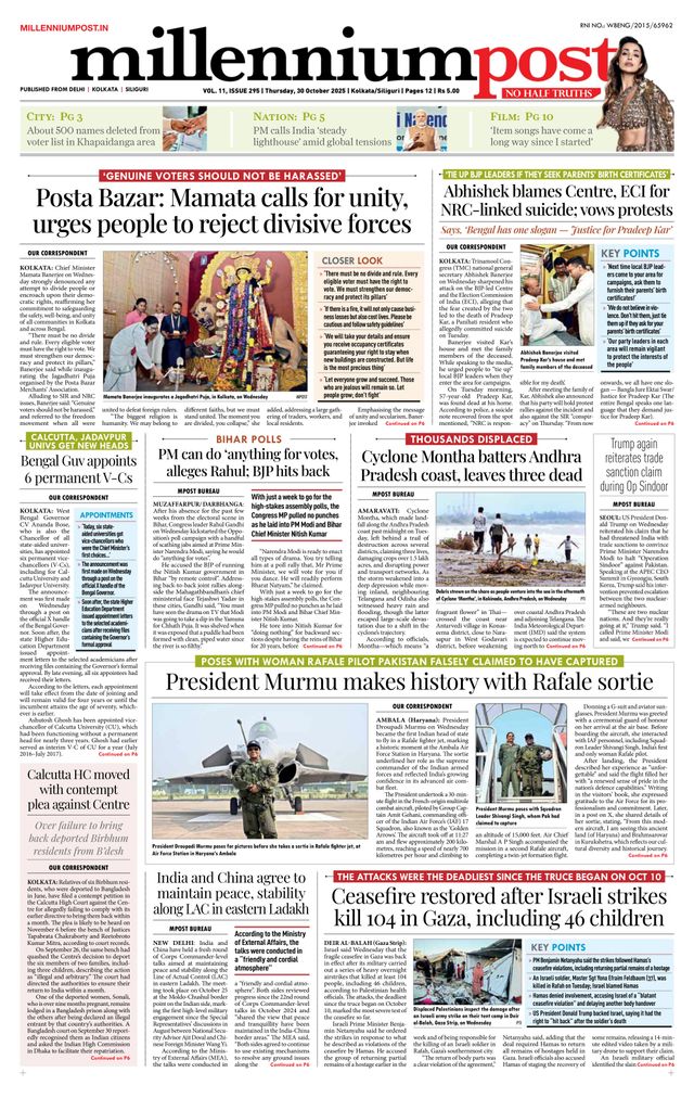 Millennium Post Kolkata