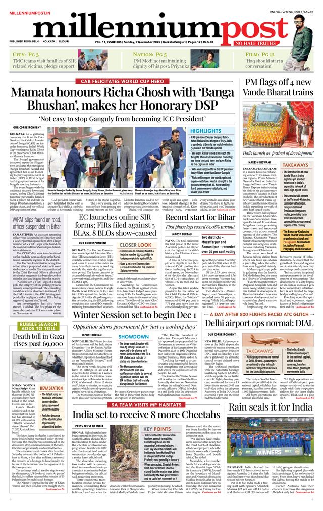 Millennium Post Kolkata