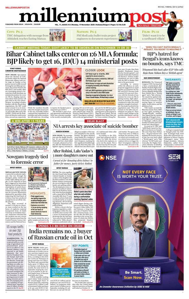 Millennium Post Kolkata