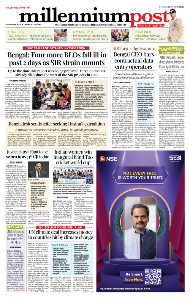 Millennium Post Kolkata