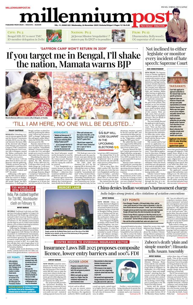 Millennium Post Kolkata